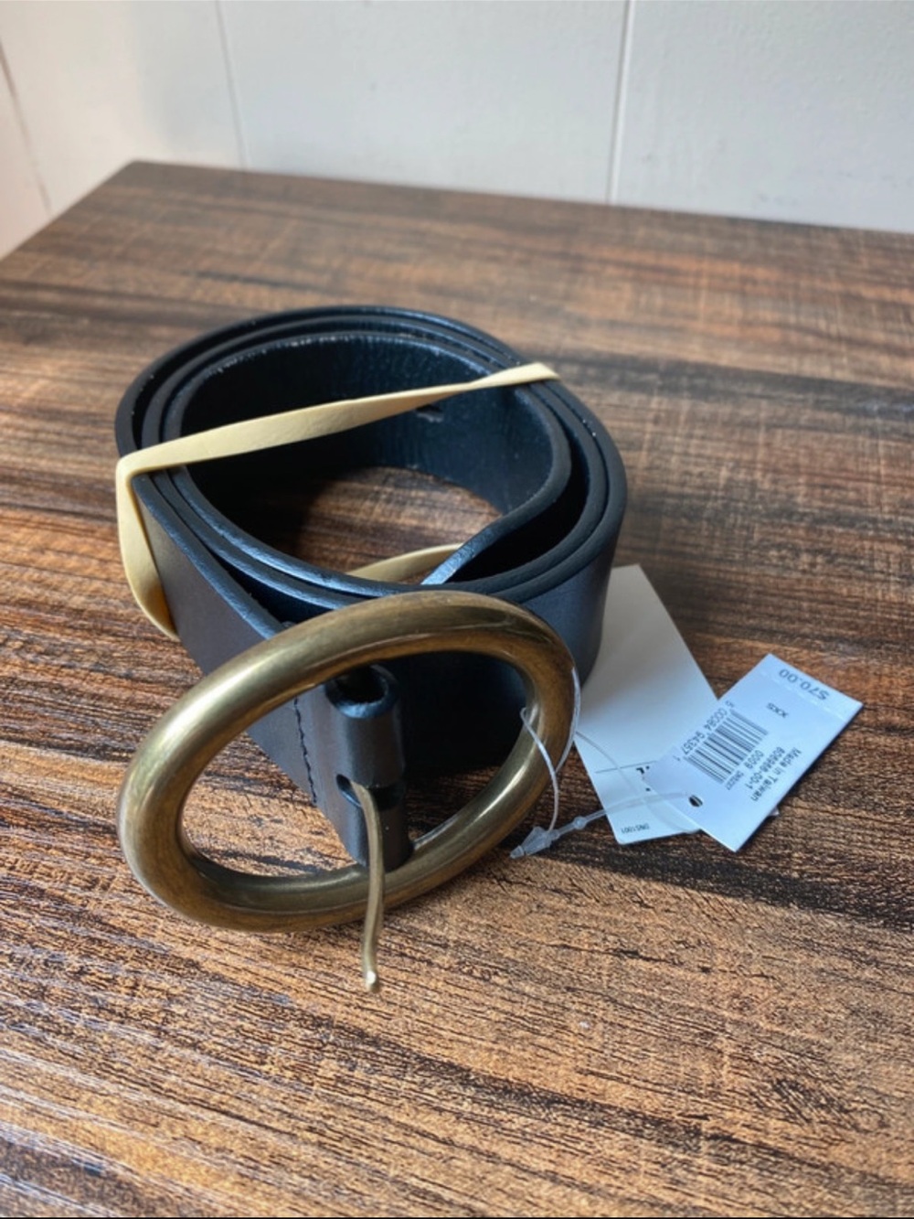 Banana Republic Leather Belt, 24”